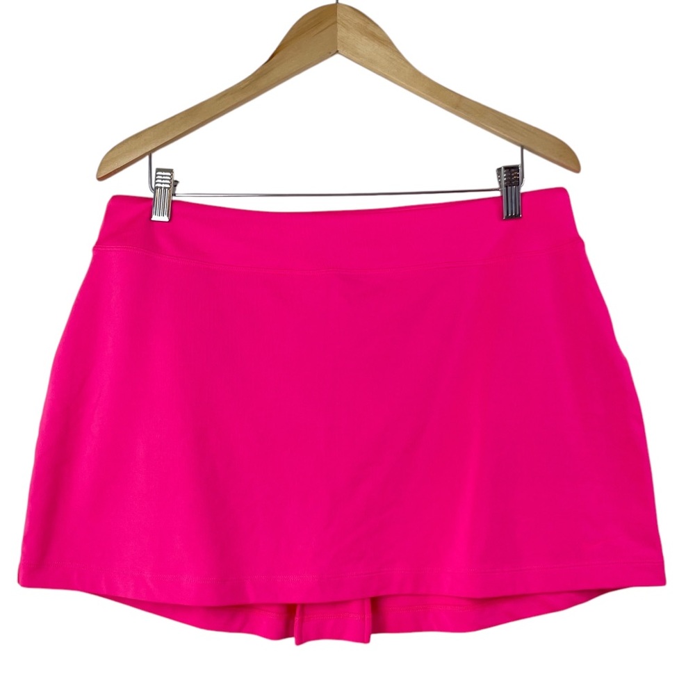 Nike Golf Sport Women’s Dri Fit Pull-On Athletic Skirt in Hot Pink Size Large
